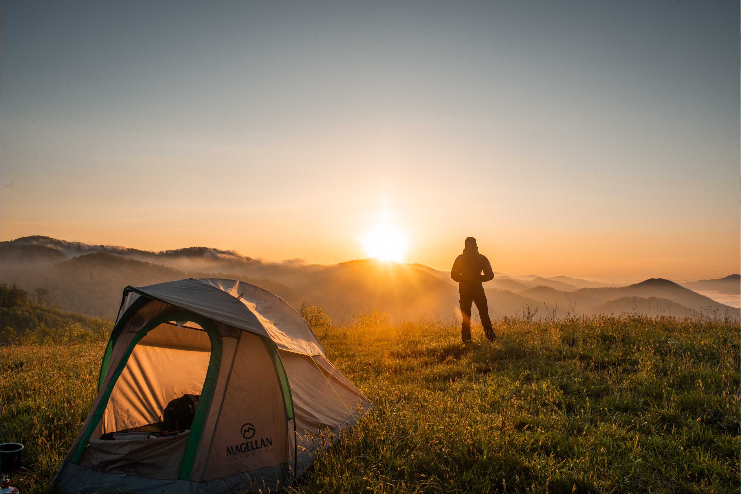 Hiking and camping